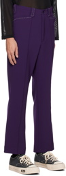 NEEDLES Purple Western Leisure Trousers