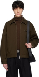 AFTER PRAY Brown Richard Drizzler Jacket