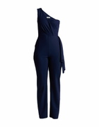 Chiara Boni La Petite Robe Womens Jumpsuit Midnight in Blue