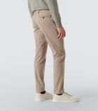 Zegna Cotton-blend straight pants
