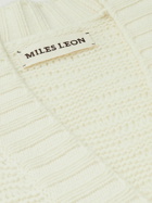 Miles Leon - Wool Cardigan - Neutrals