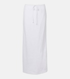 Velvet Beka linen maxi skirt