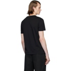 Alexander McQueen Black Embroidered Logo T-Shirt