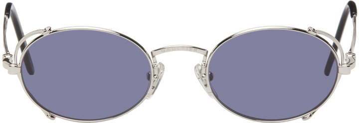 Photo: Jean Paul Gaultier Silver 55-3175 Sunglasses