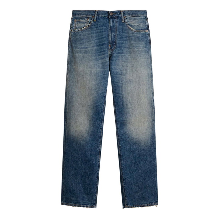 Photo: Acne Studios Men's 1996 Bingo Jeans in Mid Blue