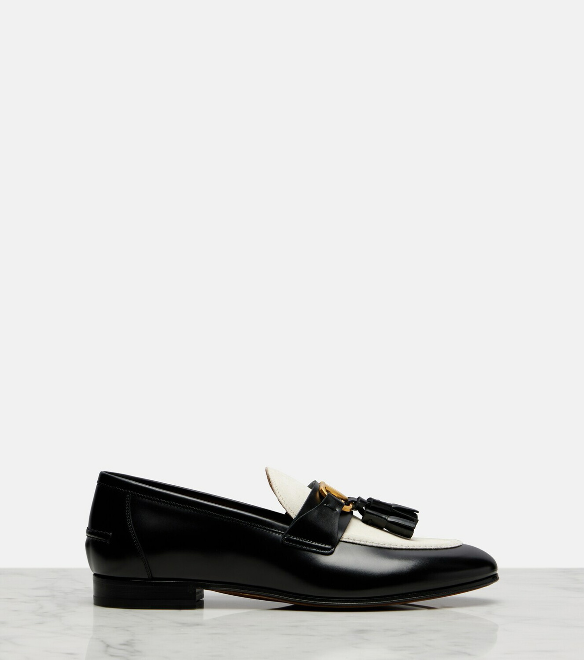 Valentino Garavani Vaniteux VLogo leather loafers