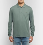 Lacoste - Cotton-Piqué Polo Shirt - Men - Sage green