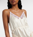 Magda Butrym Lace-trimmed minidress