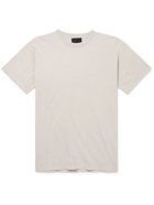 Fear of God - Flocked Cotton-Jersey T-Shirt - Neutrals