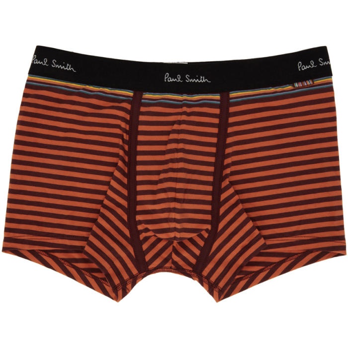 Photo: Paul Smith Red and Orange Striped Boxer Briefs