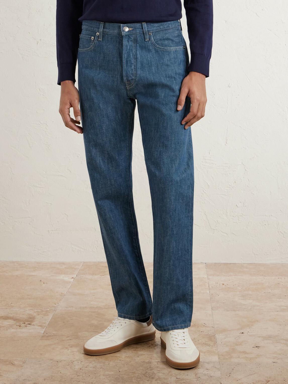 Loro Piana - Roan Slim-Leg Jeans - Blue