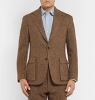 Polo Ralph Lauren - Tan Slim-Fit Herringbone Wool Suit Jacket - Men - Brown
