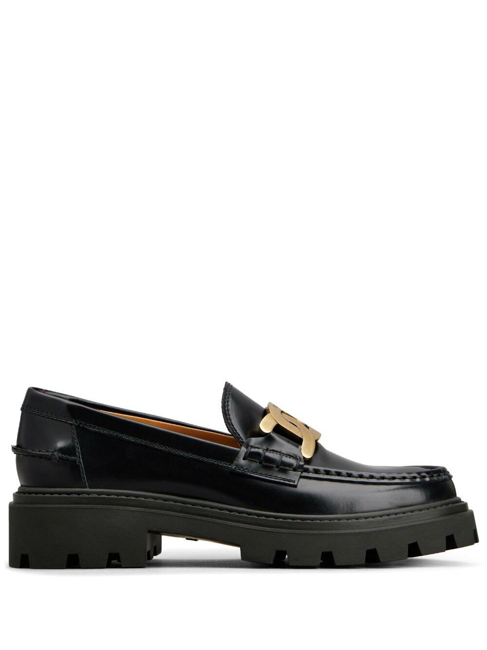 TOD'S - Chain Leather Loafers Tod's