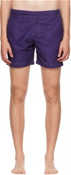 Gimaguas SSENSE Exclusive Purple Swim Shorts