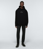 Maison Margiela - Upside down logo hooded sweatshirt