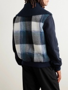 Missoni - Checked Wool Bomber Jacket - Black