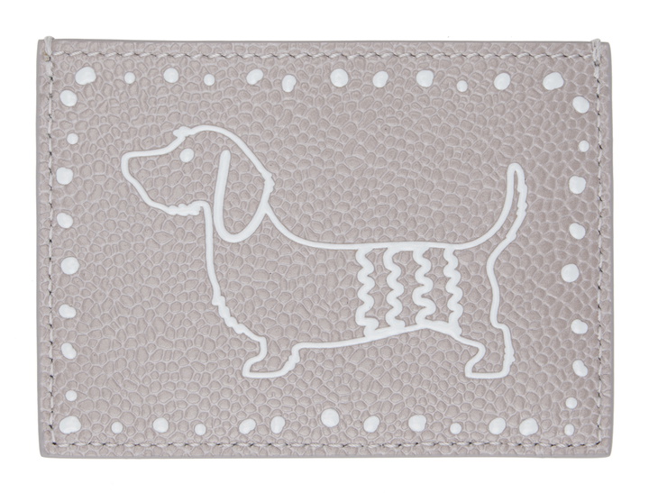 Photo: Thom Browne Gray Holiday Hector Card Holder