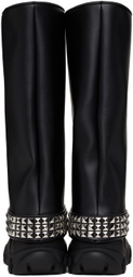 Rombaut Black Boccaccio II Rain Studs Boots
