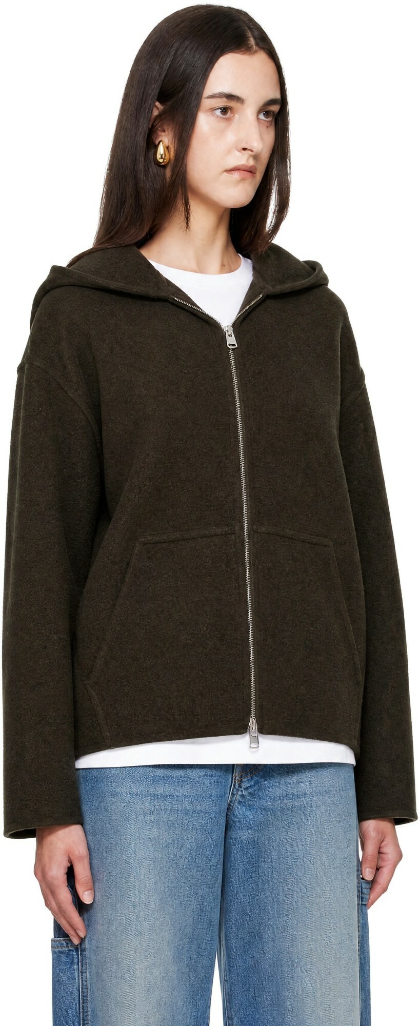 KHAITE Khaki Dolem Jacket