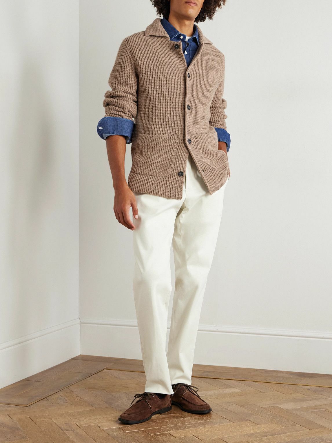 Rubinacci - Cashmere Cardigan - Neutrals