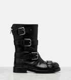 Dolce&Gabbana Leather biker boots