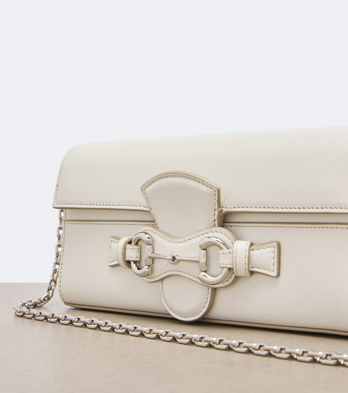 Gucci Horsebit leather wallet on chain