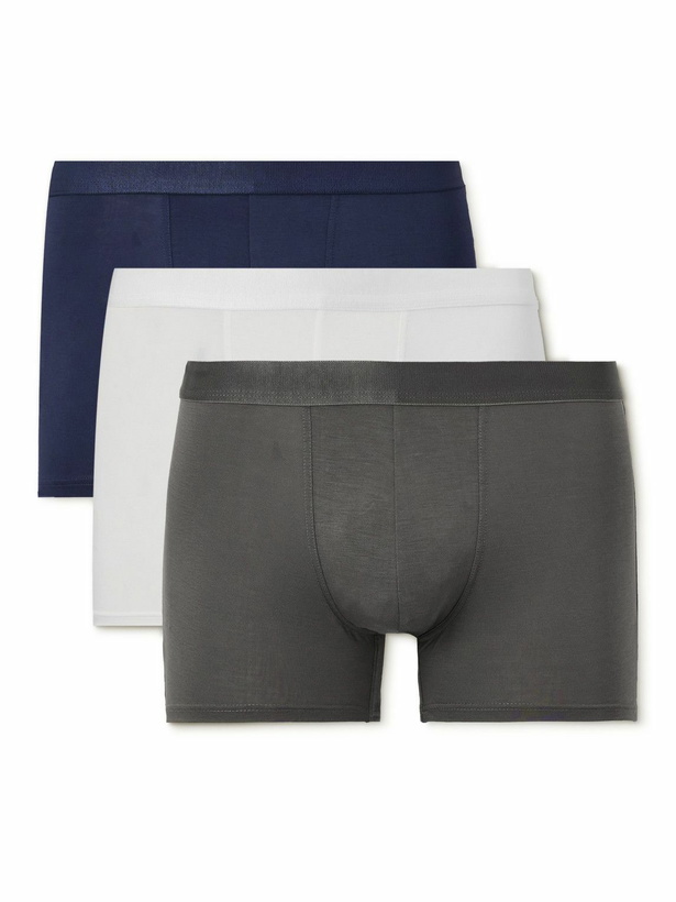 Photo: CDLP - Three-Pack Stretch-TENCEL™ Lyocell Boxer Briefs - Multi