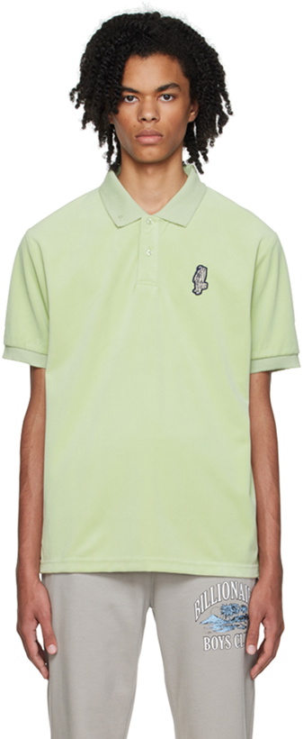 Photo: Billionaire Boys Club Green Patch Polo