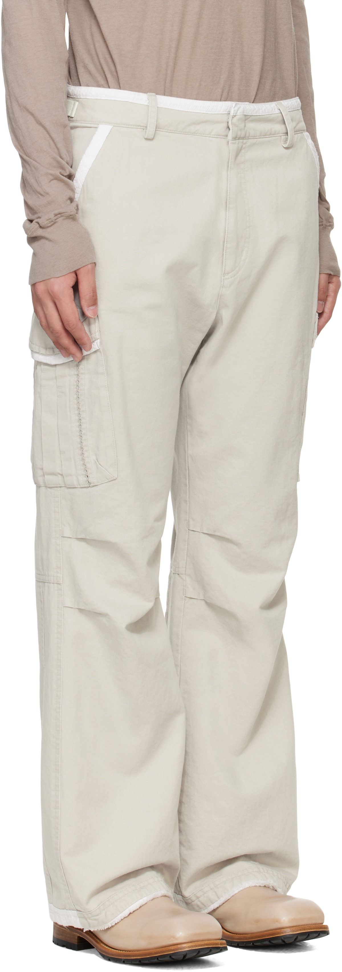 XLIM SSENSE Exclusive Beige EP.7 09 Trousers