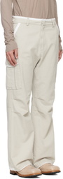 XLIM SSENSE Exclusive Beige EP.7 09 Trousers