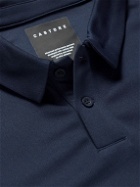 Castore - Tota Logo-Print Recycled Piqué Golf Polo Shirt - Blue
