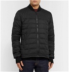 Canada Goose - Dunham Slim-Fit Packable Quilted Shell and Stretch-Jersey Down Jacket - Black