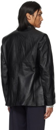 Tiger of Sweden Black Jrue Leather Jacket
