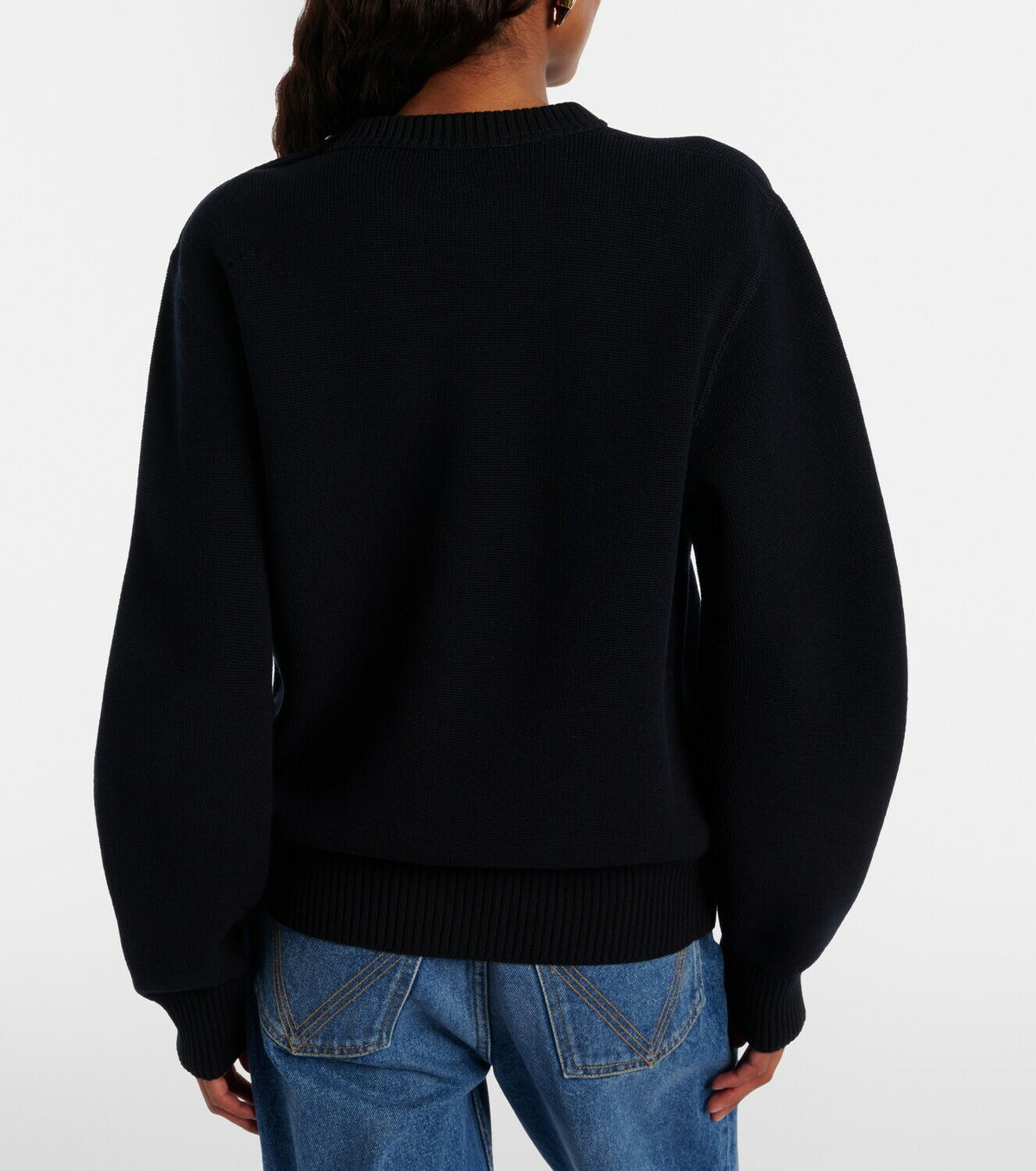 Bottega Veneta Knot wool and cotton-blend sweater