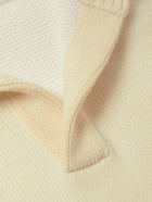Bottega Veneta - Shawl-Collar Wool Sweater - Neutrals