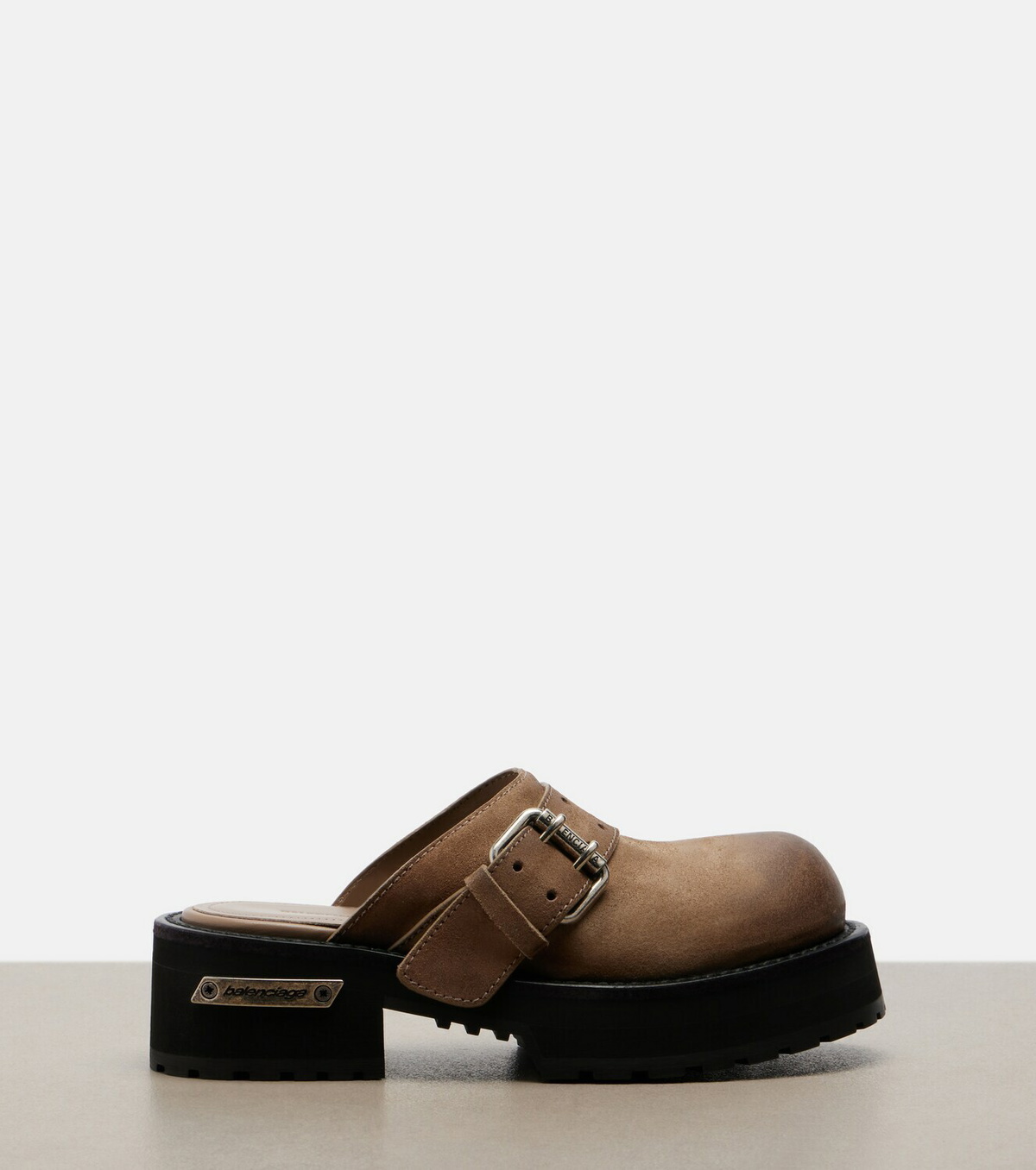 Balenciaga Venom leather mules