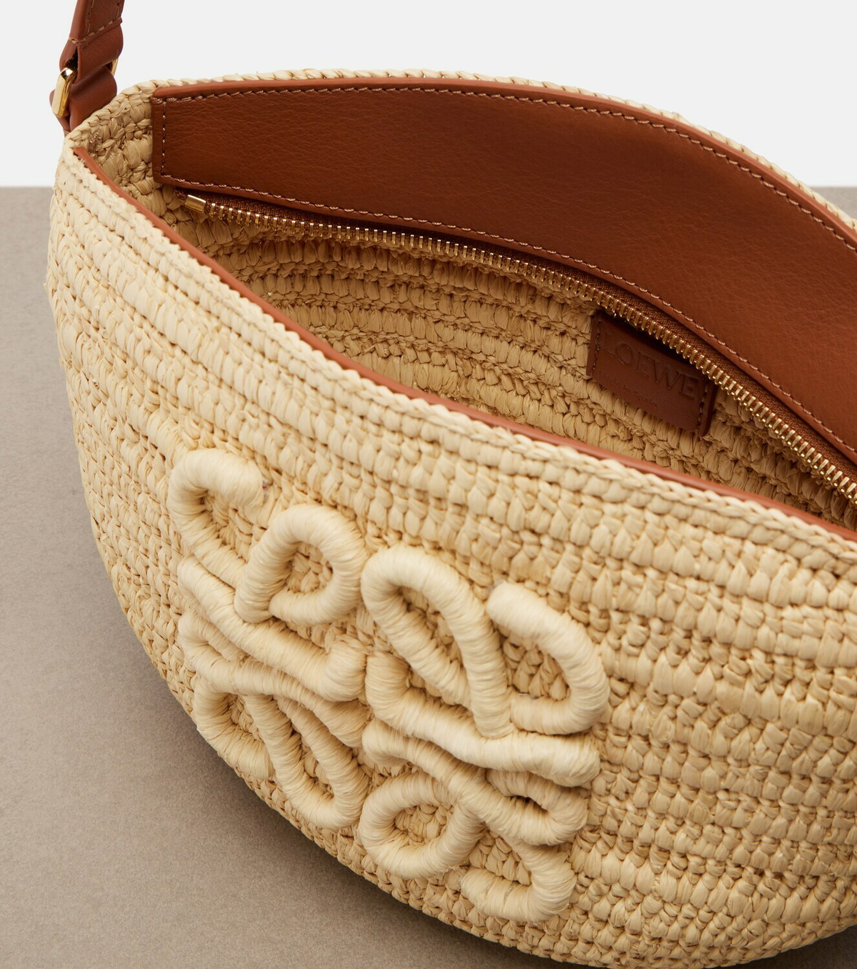 Loewe Paula's Ibiza Eclipse raffia crossbody bag