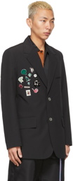 Song for the Mute Black Avenue D’Ivry Oversized Blazer