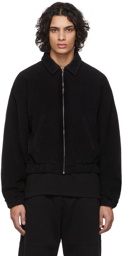 Les Tien SSENSE Exclusive Black Corduroy Workwear Jacket