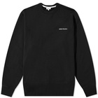 Norse Projects Men's Arne Logo Crew Sweat in Black