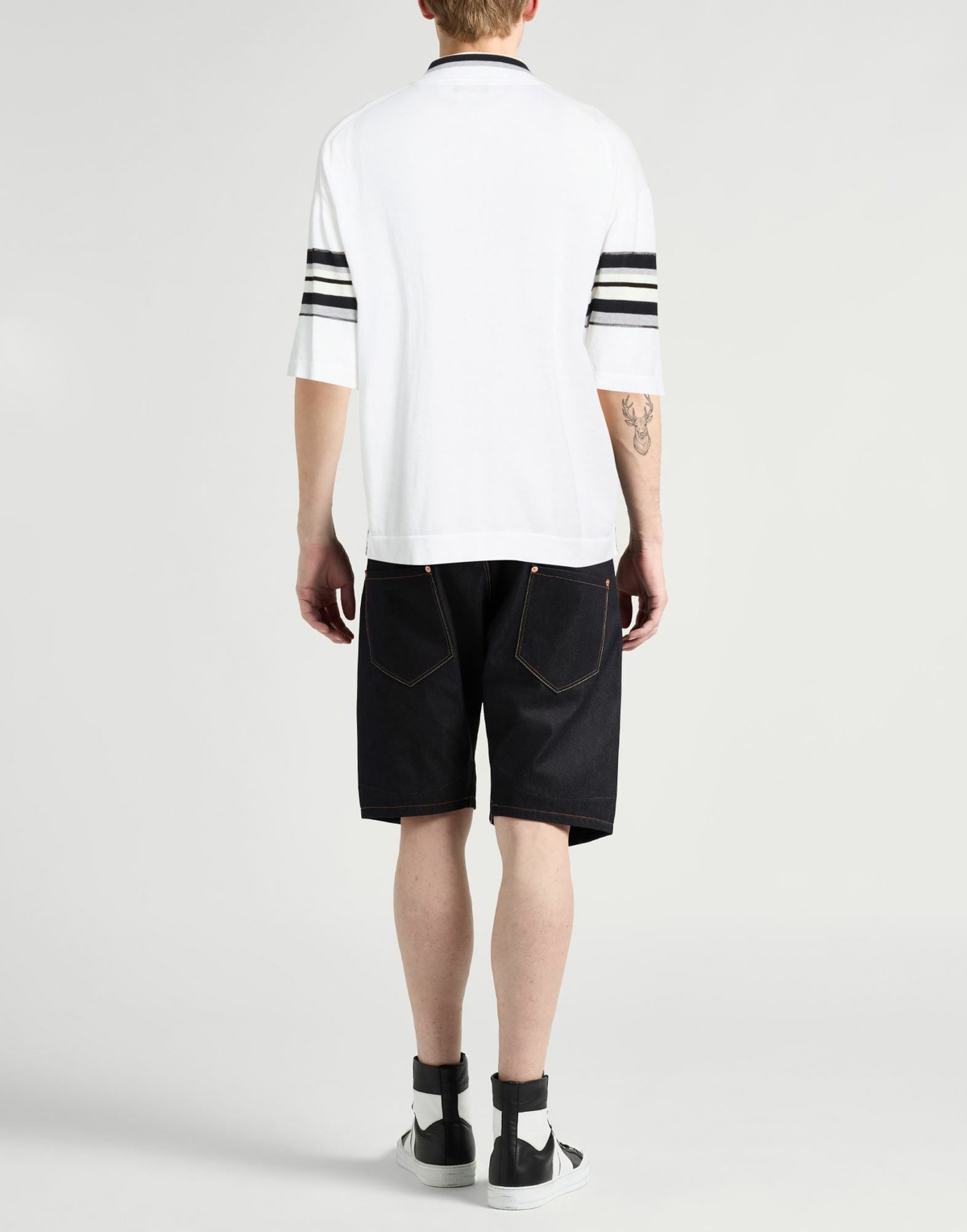 Roberto Collina Mens Sweater in White