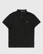 Polo Ralph Lauren Short Sleeve Knit Polo Shirt Black - Mens - Polos