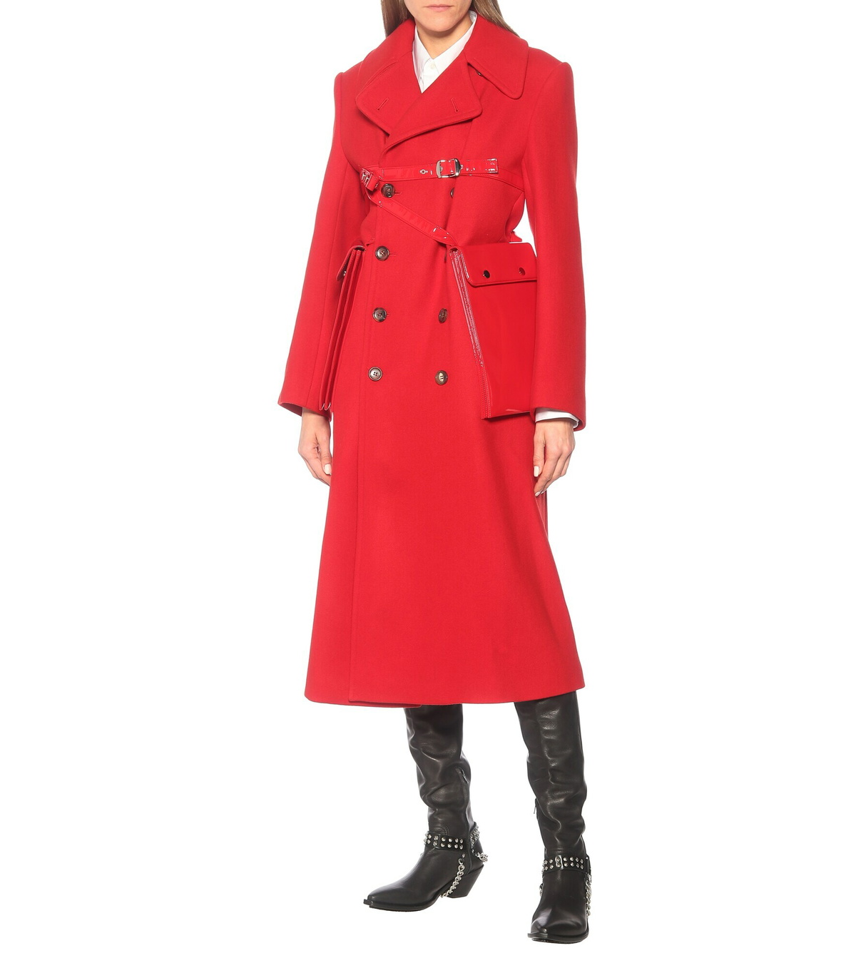 Junya Watanabe - Leather over-the-knee boots