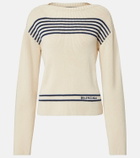Balenciaga Striped cotton sweater