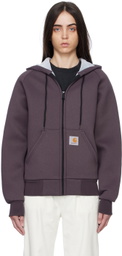 Carhartt Work In Progress Purple Car-Lux Hoodie