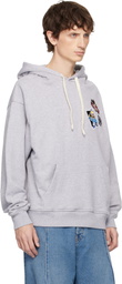 Charles Jeffrey LOVERBOY Gray Clash of Clans Edition Barbarian Patch Hoodie