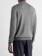 Polo Ralph Lauren - Logo-Embroidered Wool Polo Shirt - Gray