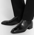 TOM FORD - Hainaut Polished-Leather Chelsea Boots - Black