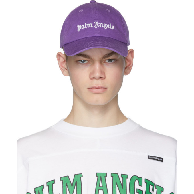 Palm Angels ベースボールキャップ パープル Palm-Angels-Classic-Logo-Cap-