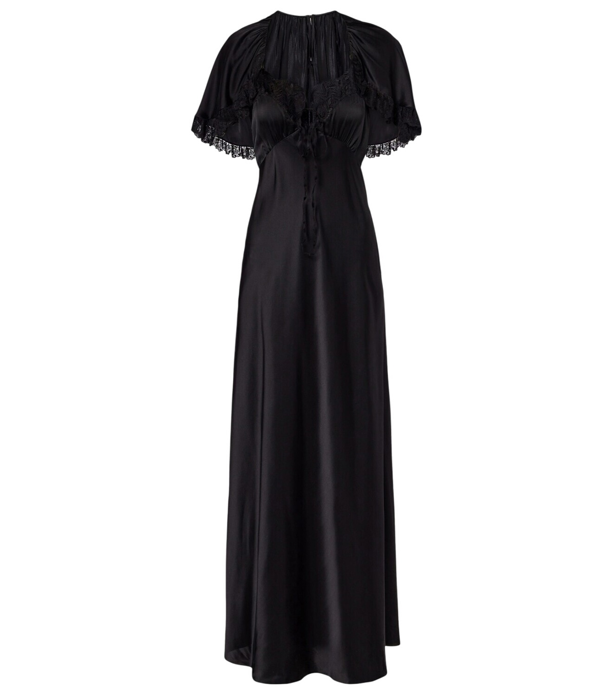 Chloe Ruffled Silk-georgette Maxi Dress Bordeaux Chloe